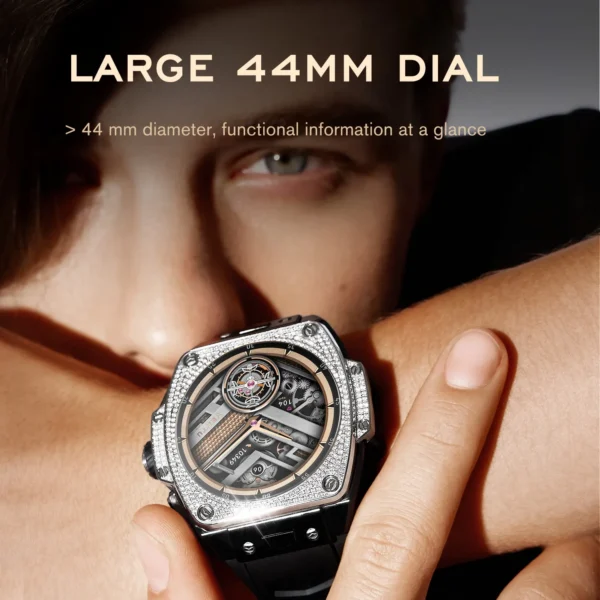 2024 NEW VERTU GRAND WATCH-Black Ceramic - Image 2