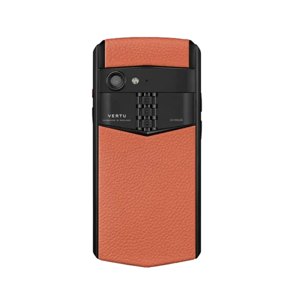 ASTER P GOTHIC CALF LEATHER PHONE C DAWNING ORANGE