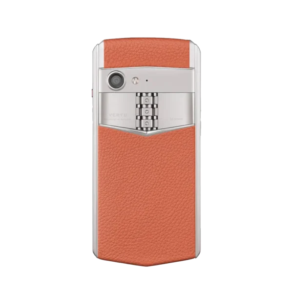 ASTER P BAROQUE CALFSKIN PHONE C DAWNING ORANGE