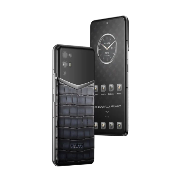 IVERTU ALLIGATOR SKIN 5G PHONE CLASSIC PIN SOOT - Image 2