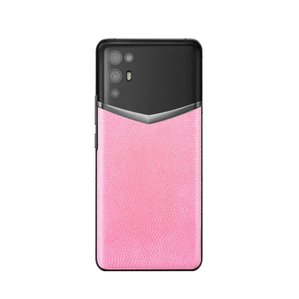 IVERTU LIZARD SKIN 5G PHONE C PEACH PINK