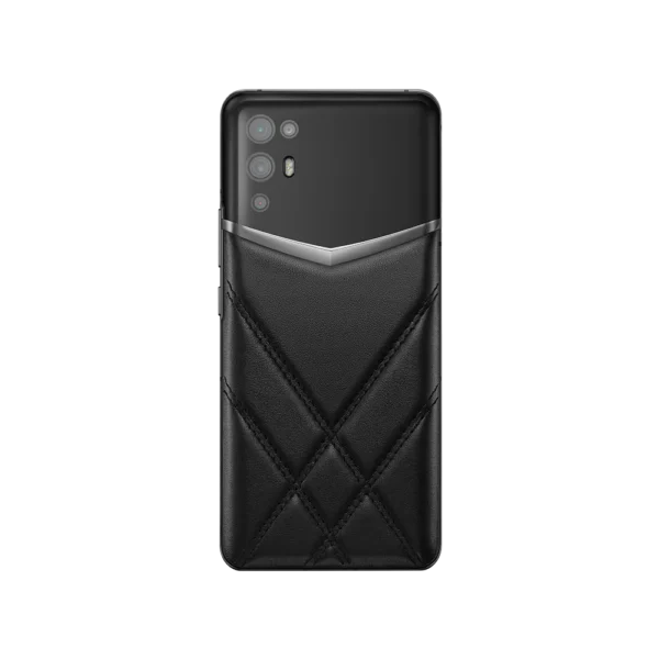 IVERTU X QUITING CALFSKIN 5G PHONE -BLACK