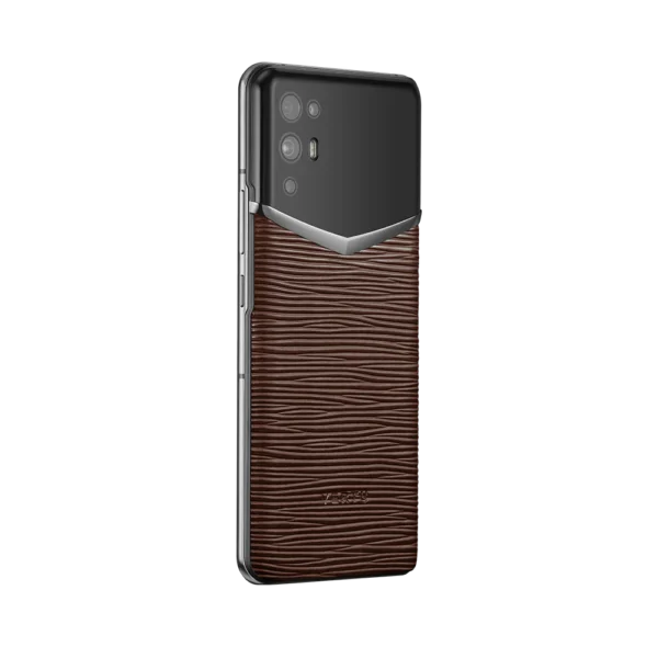 IVERTU PROCELLA CALFSKIN 5G PHONE OAK BROWN - Image 3