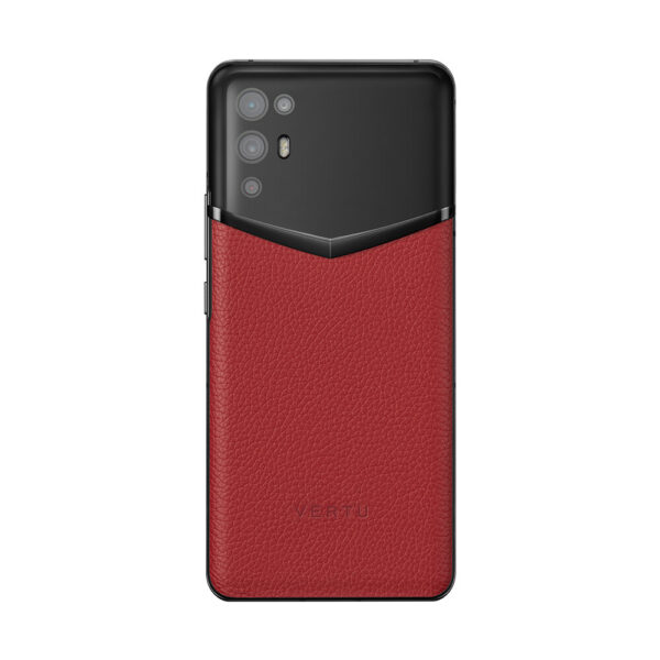 IVERTU CALFSKIN 5G PHONE C RASPBERRY RED