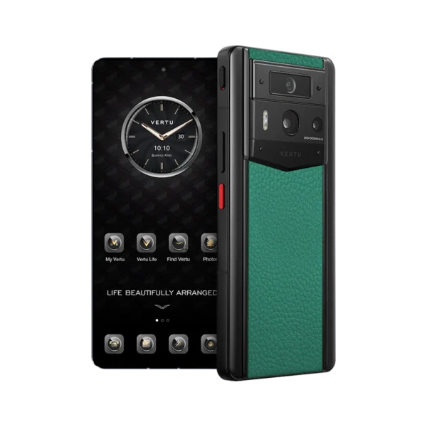 METAVERTU 2 CALFSKIN 5G WEB3 AI PHONE C VERONA GREEN