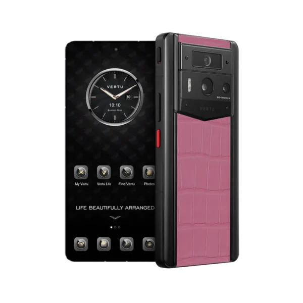 METAVERTU 2 ALLIGATOR SKIN WEB3 AI PHONE C PINK