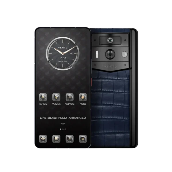 METAVERTU 2 ALLIGATOR SKIN WEB3 AI PHONE C BLUE - Image 2