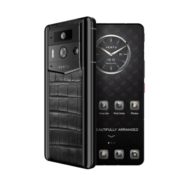 METAVERTU 2 ALLIGATOR SKIN WEB3 AI PHONE C BLACK