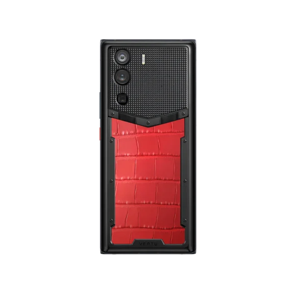 METAVERTU ALLIGATOR SKIN 5G WEB3 PHONE C FLAME RED - Image 2