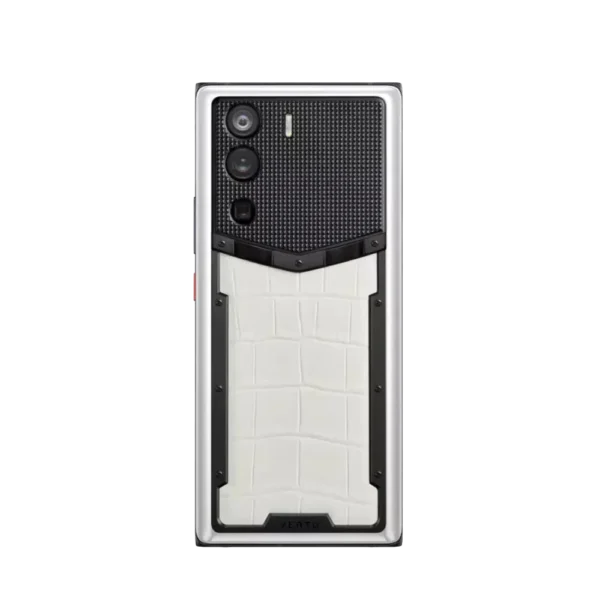 METAVERTU ALLIGATOR SKIN 5G WEB3 PHONE C CREAMY WHITE - Image 2