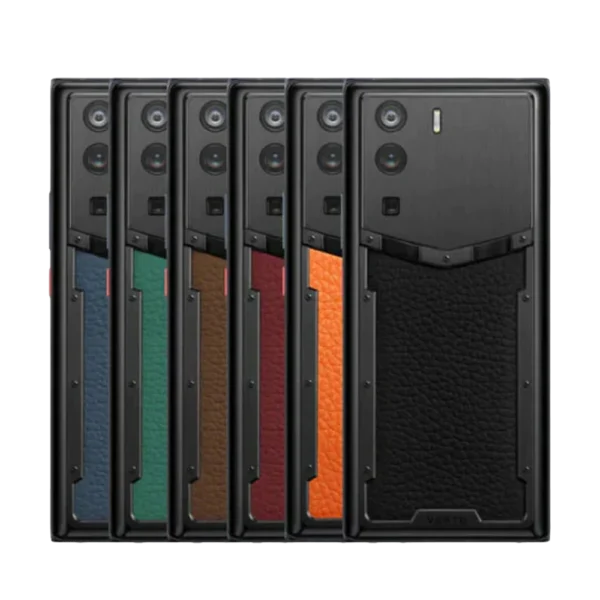 METAVERTU CALFSKIN 5G WEB3 PHONE C DAWNING ORANGE - Image 3