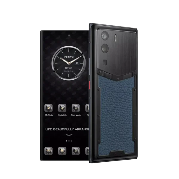 METAVERTU CALFSKIN 5G WEB3 PHONE C BLUE