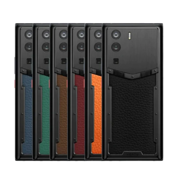 METAVERTU CALFSKIN 5G WEB3 PHONE - JADE BLACK - Image 3