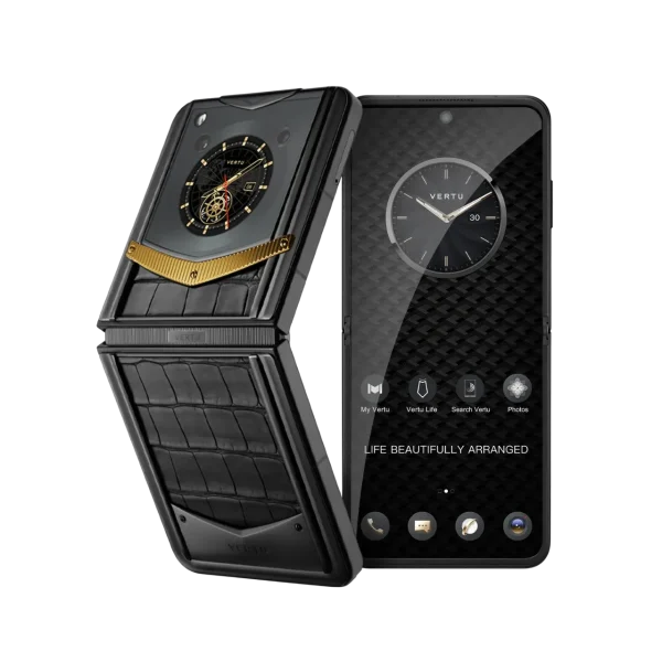 VERTU IRONFLIP REWARDS YG WITH BLC/BLS BASALT BLACK ALLI BES FEE