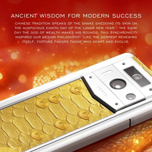 Metavertu 2 Max Screen The Fortune Serpent Edition - Golden - Image 5