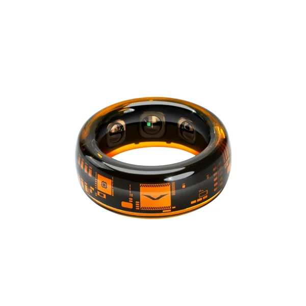 AI CRYSTAL RING - ORANGE