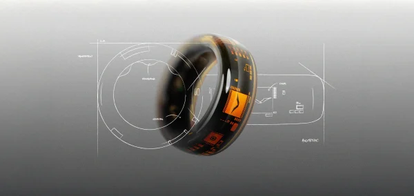 AI CRYSTAL RING - ORANGE - Image 3