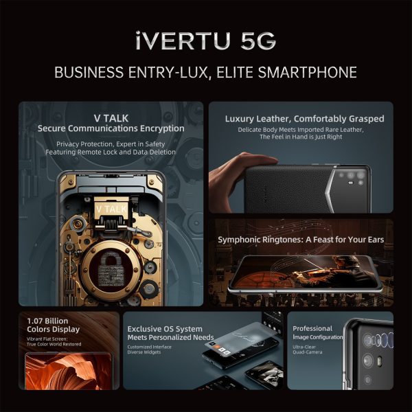 Ivertu Calfskin 5G Phone Imperial Green - Image 4