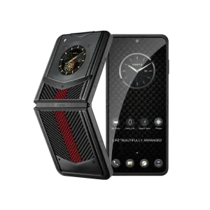 Vertu Ironflip Carbon Texture Series Auspicious Phoenix