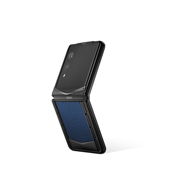 Quantum Flip Calfskin Series Gentleman Blue