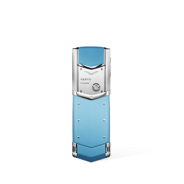 Signature V Stainless Steel Phone Pure Silver