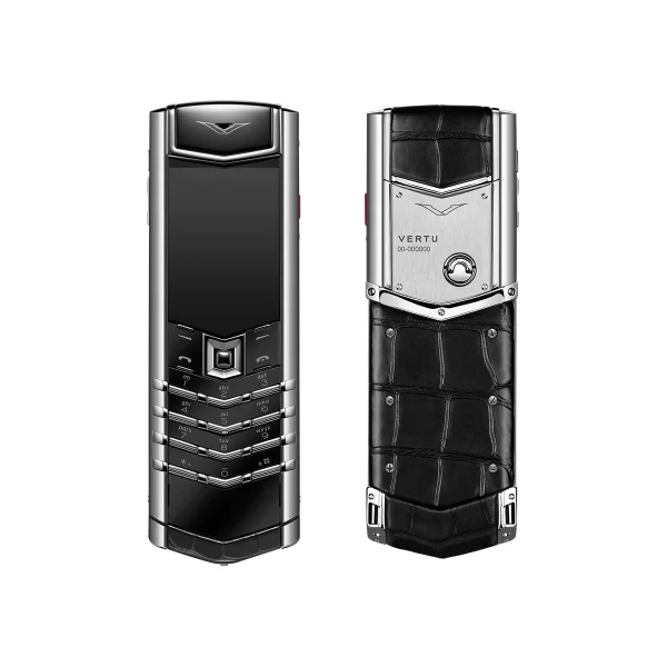 Signature S+ White Steel Alligator Skin - Basalt Black - Image 2