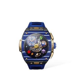 Vertu Grand Watch - Bespoke Gold - Blue And White Carbon Fiber