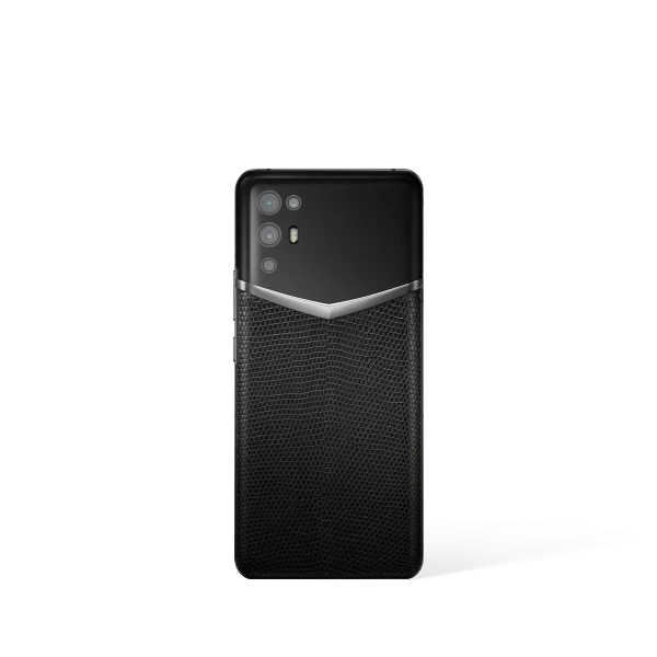 Ivertu Lizard Skin 5G Phone Onyx Black