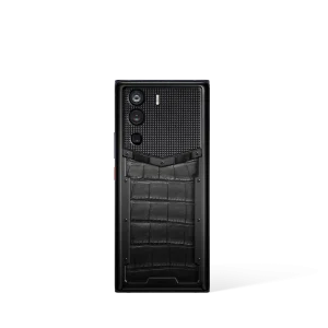 Metavertu 1 Curve Screen Alligator Skin 5G Web3 Phone Black