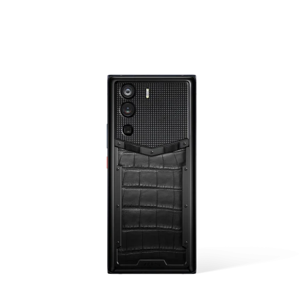 Metavertu 1 Curve Screen Alligator Skin 5G Web3 Phone Black