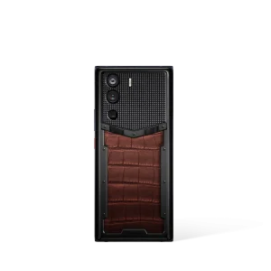 Metavertu 1 Curve Screen Alligator Skin 5G Web3 Phone Brown