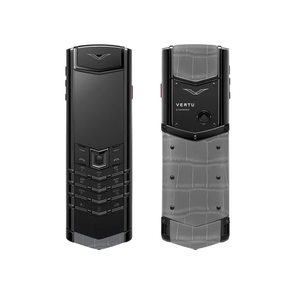 Signature S+ Black Steel Alligator Skin  Elephant grey - Image 2