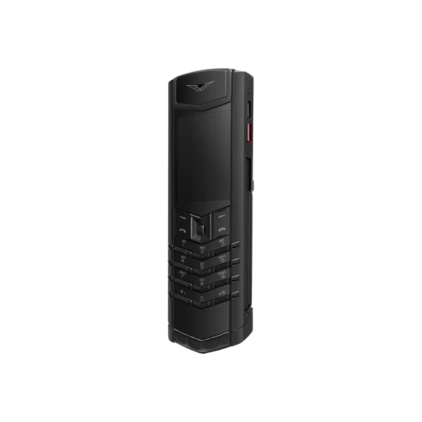 Vertu Signature S+ Black Steel Alligator Skin - Basalt Black - Image 3