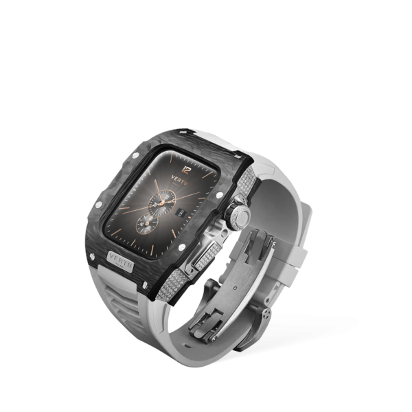 Metawatch Black Diamond Smartwatch White Strap