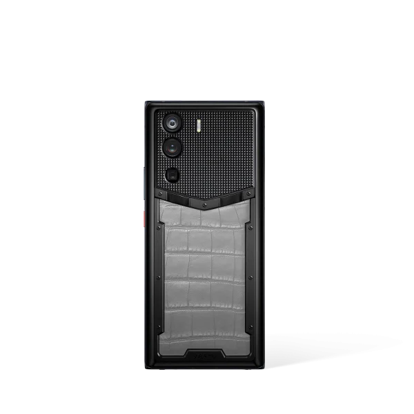 Metavertu 1 Curve Screen Alligator Skin 5G Web3 Phone Grey