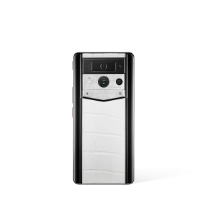 Metavertu 2 Max Screen Alligator Skin Web3 AI Phone White