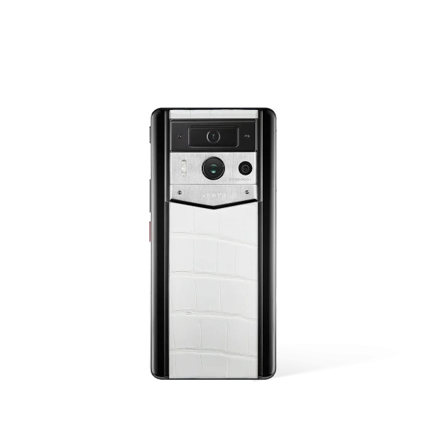 Metavertu 2 Max Screen Alligator Skin Web3 AI Phone White
