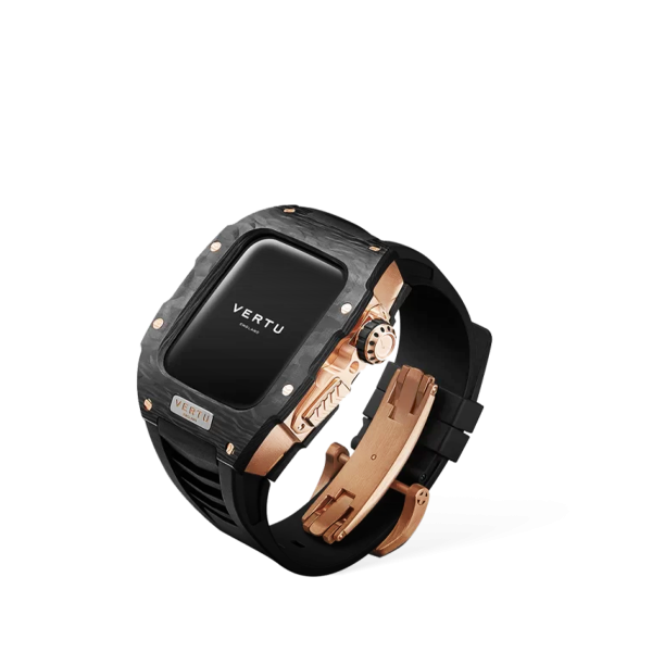 Metawatch Black Gold Smartwatch Black Strap