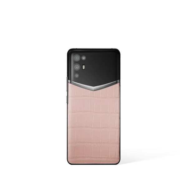 Ivertu Alligator Skin 5G Phone Sakura Pink