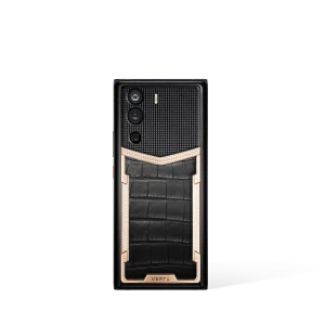 Metavertu 1 Curve Screen Alligator Skin 18K Gold 5G Web3 Phone