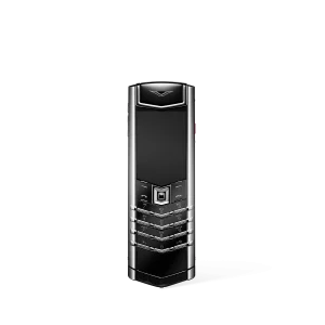 Signature S+ White Steel Alligator Skin - Basalt Black
