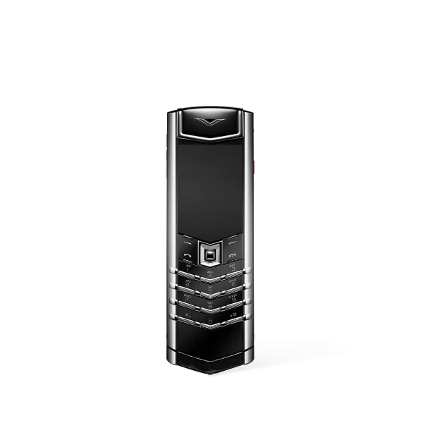 Signature S+ White Steel Alligator Skin - Basalt Black