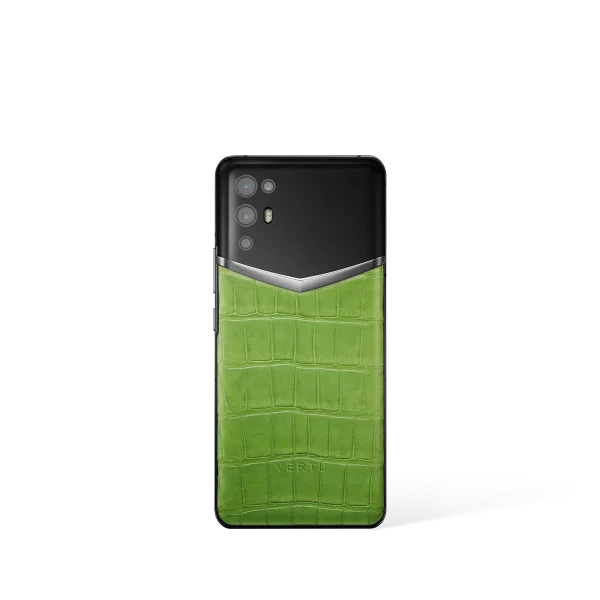 Ivertu Alligator Skin 5G Phone Bamboo Green
