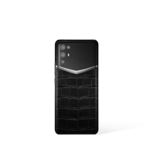 Ivertu Alligator Skin 5G Phone Iron Black