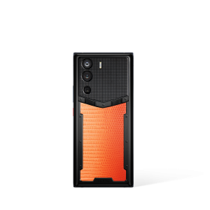 Metavertu 1 Curve Screen Curve Lizard Skin 5G Web3 Phone - Gradient Orange