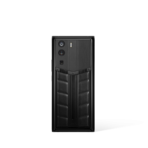Metavertu 1 Curve Screen Race Track Design Calfskin 5G Web3 Phone Black