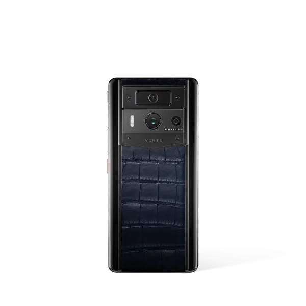 Metavertu 2 Max Screen Alligator Skin Web3 AI Phone Blue