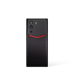 Metavertu 1 Curve Screen Enameled Calfskin 5G Web3 Phone Black