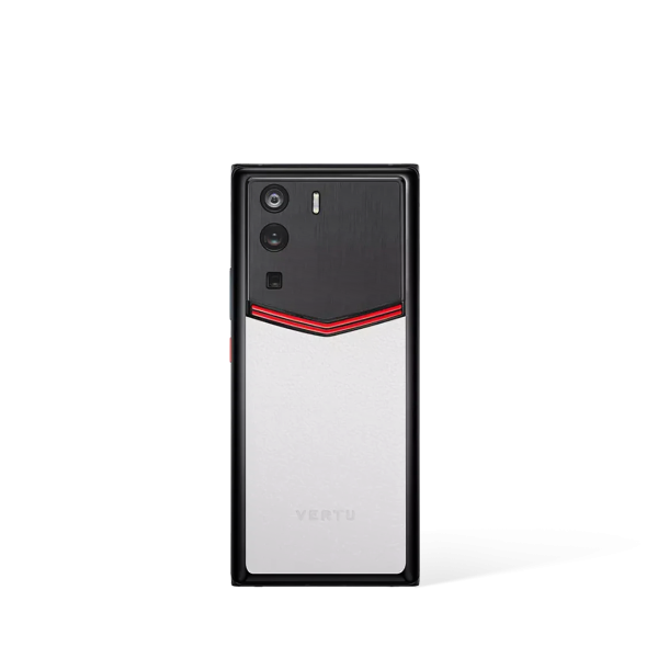 Metavertu 1 Curve Screen Enameled Calfskin 5G Web3 Phone White