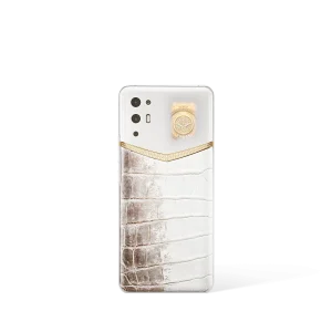 Ivertu Himalaya Alligator Skin 5G Phone 18K Gold & Diamonds